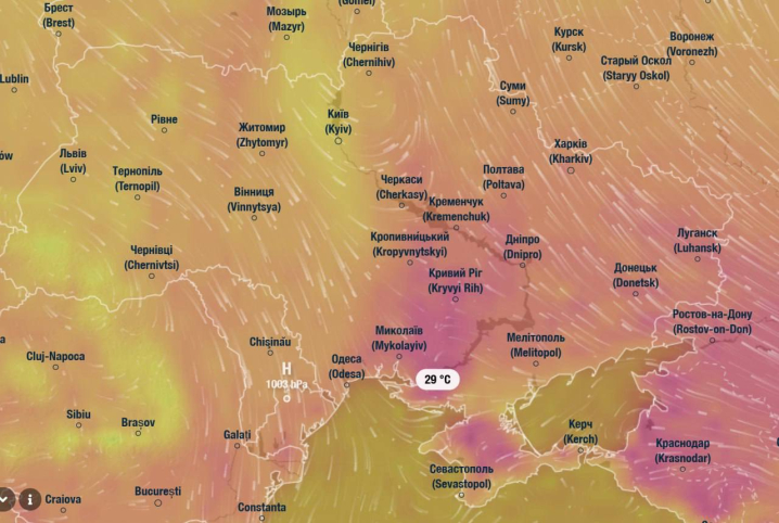 У кінці травня на Буковині очікується спека до +30 і грози