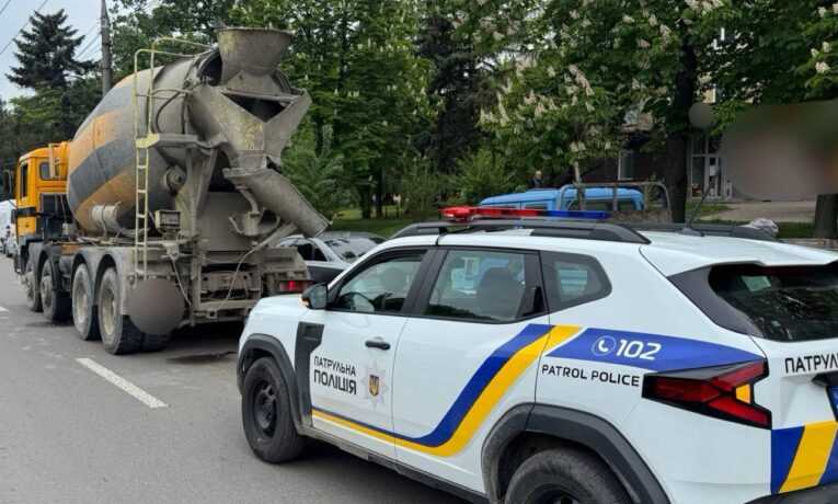 У Чернівцях водія вантажівки MAN спіймали п’яним за кермом