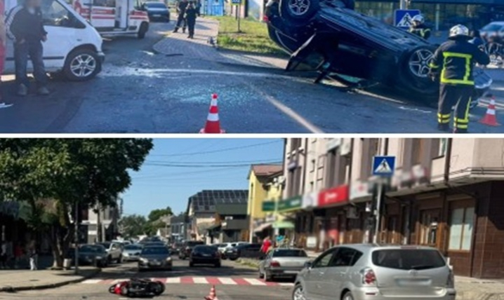 На Буковині: Постраждали люди в двох ДТП.